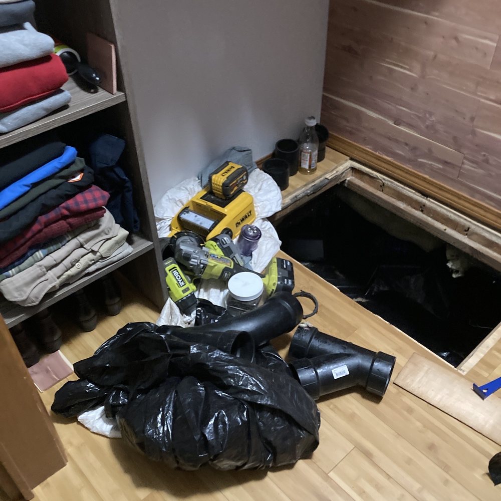 ABC Handyman - This is in our master closet. He cares not about your home, your space or the quality of work he does. - Handyman Near Me ABC Handyman - This is in our master closet. He cares not about your home, your space or the quality of work he does. - Handyman Near Me