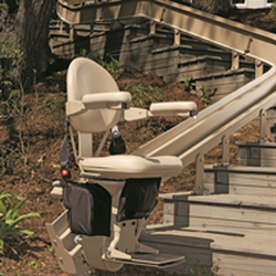 Allstar Mobility - Outdoor Curve Stair Lift