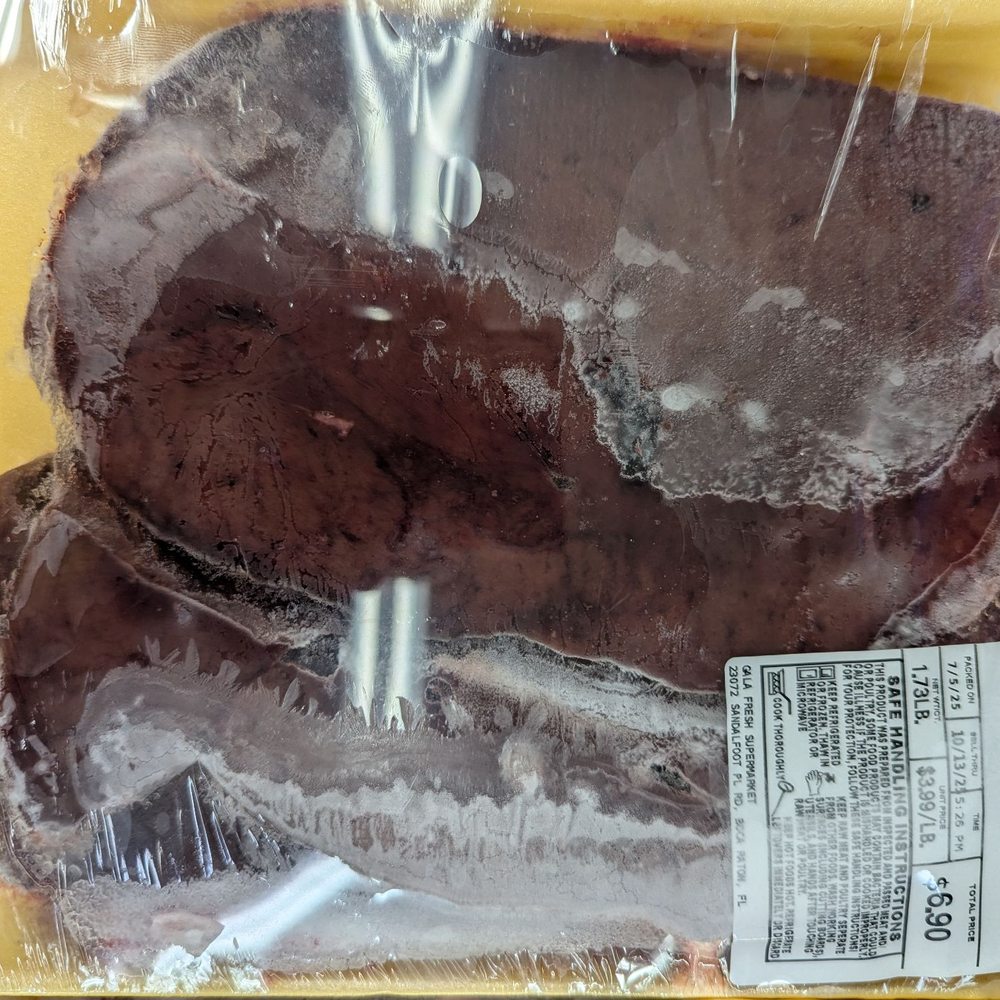 GalaFresh Supermarket - Beef liver! - Grocery Near Me - Boca Raton, Florida GalaFresh Supermarket - Beef liver! - Grocery Near Me - Boca Raton, Florida