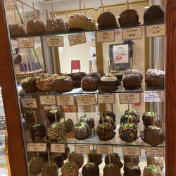 Zwahlen's Ice Cream & Chocolate - Candy apples!