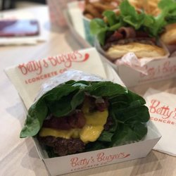 Betty's Burgers - Bare Betty with bacon added
