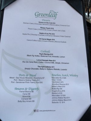 Menu photo 5 Greenleaf Milford, NH