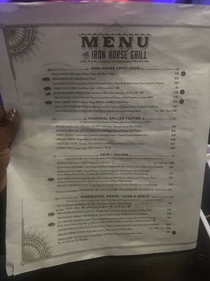 Menu photo 8 The Iron Horse Grill Jackson, MS Menu photo 8 The Iron Horse Grill Jackson, MS