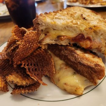 The Wedge - Grilled cheese of the day - Wine Bars Near Me - Syracuse, New York