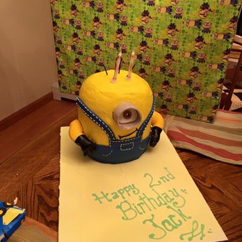 Ms Buttercup Cakes - a minion birthday cake - Bakeries Near Me - Rehoboth, Massachusetts Ms Buttercup Cakes - a minion birthday cake - Bakeries Near Me - Rehoboth, Massachusetts