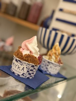 MYKA Greek Frozen Yogurt by null