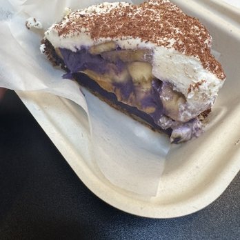 Baking With Ish - Ube Banoffee with Pecan Crust - Bakeries Near Me - San Gabriel, California