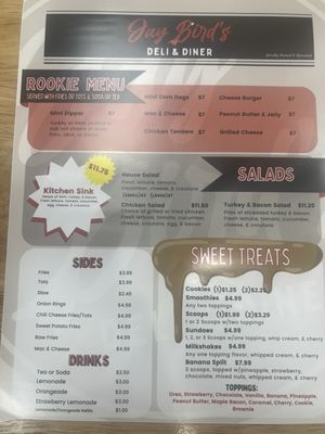 Menu photo 3 Jay Bird's Deli & Diner Rock Hill, SC Menu photo 3 Jay Bird's Deli & Diner Rock Hill, SC