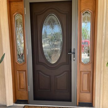 The Screen Pro - Vista Security Door with Extruded Aluminum Frame, Stainless Steel Mesh, 3 Point Locking System - Shades & Blinds Near Me The Screen Pro - Vista Security Door with Extruded Aluminum Frame, Stainless Steel Mesh, 3 Point Locking System - Shades & Blinds Near Me