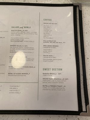 Menu photo 4 Banter New York, NY