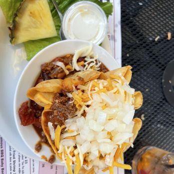 Coyote Roadhouse - Chili- served in a fried tortilla shell. One of the best!! - American Near Me - Baileys Harbor, Wisconsin Coyote Roadhouse - Chili- served in a fried tortilla shell. One of the best!! - American Near Me - Baileys Harbor, Wisconsin