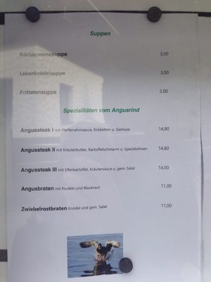 Menu photo 1 Wirt z' Kneiding Schardenberg, 4