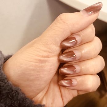 Julie's Nail Room - Cateye - filtered to bring out the middle. 4 weeks and still going strong! No chip. - Nail Salons Near Me - Fremont, California Julie's Nail Room - Cateye - filtered to bring out the middle. 4 weeks and still going strong! No chip. - Nail Salons Near Me - Fremont, California
