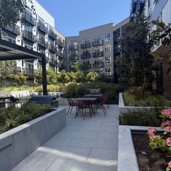 Eastline Grand - Outdoor courtyard area - Apartments Near Me - Redmond, Washington