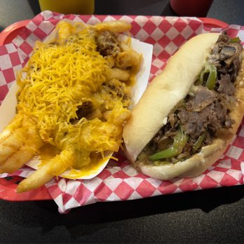 Cal’s Chicago Style Eatery - Classic Philly Meal with chili cheese fries - Hot Dogs Near Me - Oklahoma City, Oklahoma