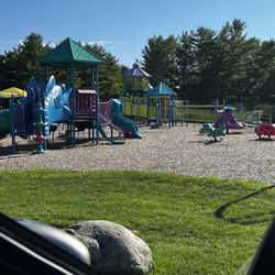 Elm Avenue Town Park - Slides , swings , sandbox
