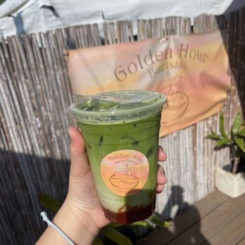 Golden Hour - strawberry matcha latte - Coffee & Tea Near Me - Honolulu, Hawaii Golden Hour - strawberry matcha latte - Coffee & Tea Near Me - Honolulu, Hawaii