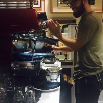 Medici Roasting - Happy barista - Coffee & Tea Near Me - Austin, Texas