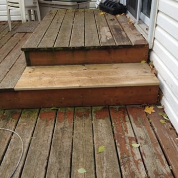 The Ancaster Handyman - New boards for step on deck. - Handyman Near Me - Ancaster, Ontario The Ancaster Handyman - New boards for step on deck. - Handyman Near Me - Ancaster, Ontario
