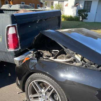 Auto Stiegler - BEFORE front damage - Body Shops Near Me - Reseda, California