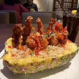 Had the special and was great. Could have used more pineapple in the rice. Bit was quite suprised Had the special and was great. Could have used more pineapple in the rice. Bit was quite suprised