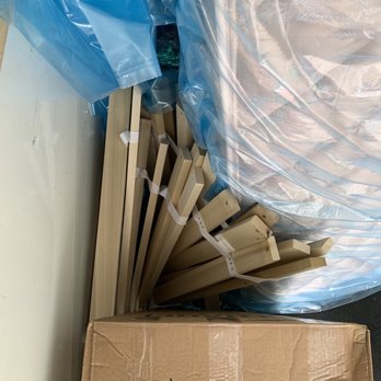 Mighty Titans Moving - We're lucky not all the slats broke - Movers Near Me