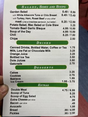 Berge's Sandwiches by null
