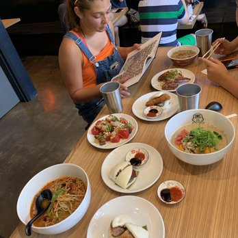 Miyagi Ramen - Ramon, buns, salad and wings. All delicious - Ramen Near Me - Bend, Oregon