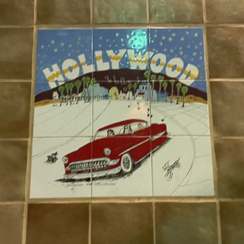 Metro Los Angeles - Tile art at the Hollywood/Vine station - Public Transportation Near Me - Los Angeles, California
