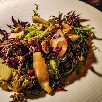 Sage - Pear Salad with many vegetables and cranberries etc. - New American Near Me - Sarasota, Florida Sage - Pear Salad with many vegetables and cranberries etc. - New American Near Me - Sarasota, Florida