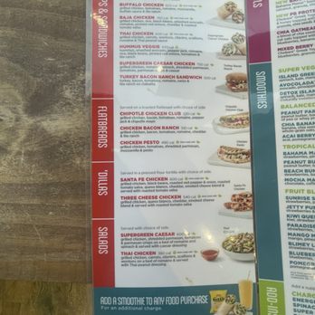 Tropical Smoothie Cafe - menu - Juice Bars & Smoothies Near Me - Romulus, Michigan