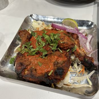 Hyderabad House - Tandoori Chicken ( 2 leg Qtrs ) - Indian Near Me - Hoover, Alabama Hyderabad House - Tandoori Chicken ( 2 leg Qtrs ) - Indian Near Me - Hoover, Alabama
