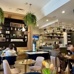 My Home Thai Bistro - Interior of restaurant - love the decor and vibe - cozy, intimate, clean, well maintained - not a big place but that's the charm