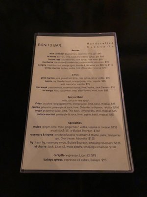 Menu photo 8 Bonito Kitchen, Tules Puerto Vallarta, JAL