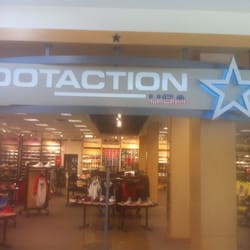 Footaction - store front! yes! they are still open