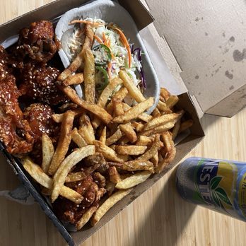 K Town Fried Chicken - The food is filling and such a great value for under $20. - Korean Near Me - Calgary, Alberta