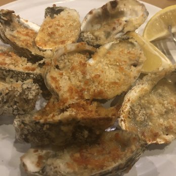 Iguanas - Garlic Parmesan Grilled Oysters - Seafood Near Me - St. Simons, Georgia