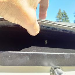 Nail not set.