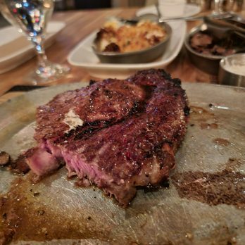 Black and Blue Steak and Crab - 14 oz ribeye cooked to perfection. - Seafood Near Me - Albany, New York