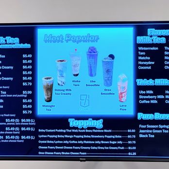 S7 Icy Bubble - Aina Haina - Menu - Bubble Tea Near Me - Honolulu, Hawaii