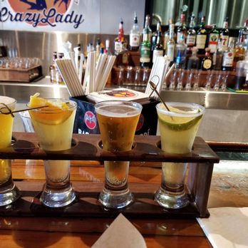 The Waterfront Brewery - Beer flight - Seafood Near Me - Key West, Florida The Waterfront Brewery - Beer flight - Seafood Near Me - Key West, Florida