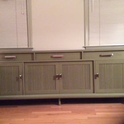 Ewald's Furniture & Upholstery Company - Newly refinished credenza...love it!