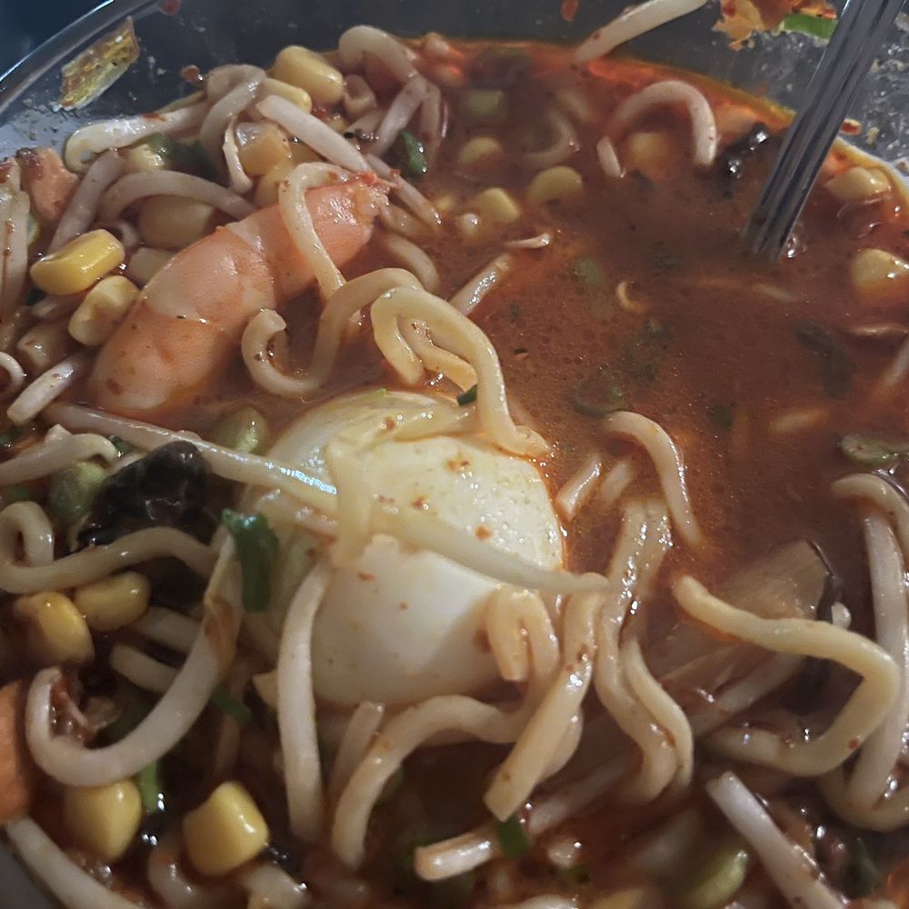 Ramen 101 - Spicy Build your own ramen with shrimp and miso broth - Ramen Near Me - Castro Valley, California
