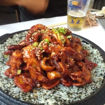 Kitchen Sooda - Baby octopus with pork belly - Seafood Near Me - Los Angeles, California