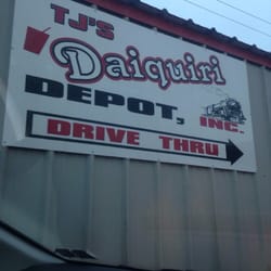 Tj's Daiquiri Depo - Yes drive thru