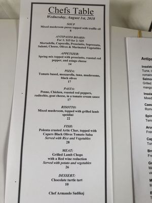 Menu photo 6 Caffino Ristorante Toronto, ON