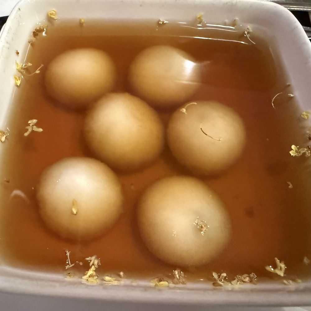 Premier Dessert Art - Sesame rice ball in ginger osmanthus soup - Desserts Near Me - Monterey Park, California Premier Dessert Art - Sesame rice ball in ginger osmanthus soup - Desserts Near Me - Monterey Park, California