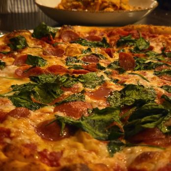 Severina - Pepperoni and spinach pizza - Pizza Near Me - Pittsburgh, Pennsylvania