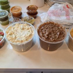 Part of the Family Pack ($49.99): Pico De Gallo, Potato Salad, Beans, Rice, Tortillas & Salsa  07-01-2026