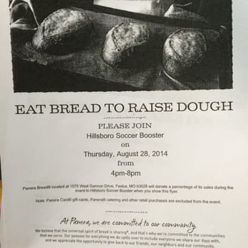 Panera Bread - Thank you to the St. Louis Bread co for their support!!! Great food and even greater people! - Sandwiches Near Me - Festus, Missouri